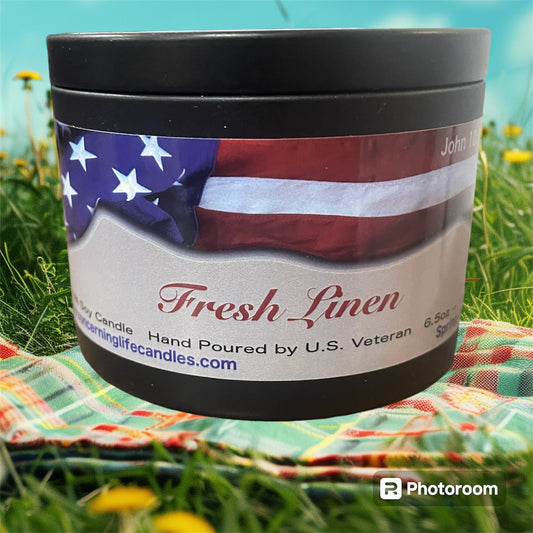 Aromatherapy Scented Candle - Bundle of Three-Hand Poured by US Veterans - American Grown 100% Soy – Candles Scented for Men & Women – 6.5oz Clean Burning Cotton Wicks – U.S. Veteran Owned Small Business