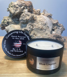 Aromatherapy Scented Candle - Bundle of Three-Hand Poured by US Veterans - American Grown 100% Soy – Candles Scented for Men & Women – 6.5oz Clean Burning Cotton Wicks – U.S. Veteran Owned Small Business